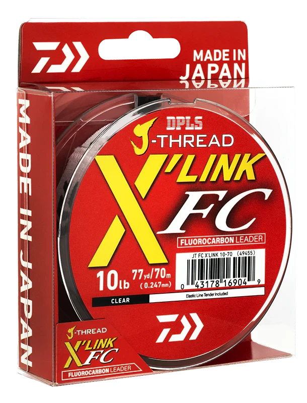 Daiwa J-Thread FC X-Link FLUOROCARBON LEADER 3 Daiwa J-Thread FC X-Link FLUOROCARBON LEADER