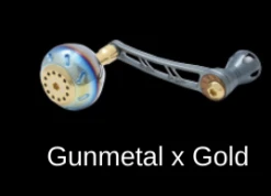 Livre Power Handle 70-75 (Shimano Compatible) 20 Livre Power Handle 70-75 (Shimano Compatible) -Best Fishing Store Gunmetal x Gold