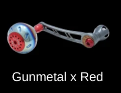 Livre Power Handle 70-75 (Shimano Compatible) 19 Livre Power Handle 70-75 (Shimano Compatible) -Best Fishing Store Gunmetal x red