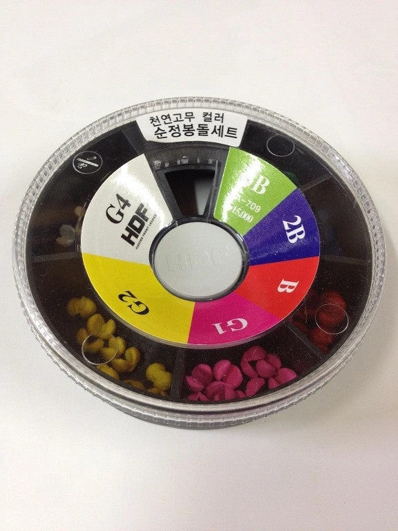 HDF Multi Colour Rubber Coated Splitshots HA-709 4 HDF Multi Colour Rubber Coated Splitshots HA-709 - Image 2