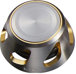 SLP Works 22 SLPW Spinning Handle Cap S -Best Fishing Store SLPWorks22SLPWspinninghandlecapS1Silver Gold