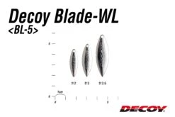 Decoy Willow Leaf Blade BL-5S -Best Fishing Store bl 5 04size